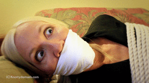 www.knottydamsels.com - Amanda Foxx Businesswoman OTM Gagged thumbnail